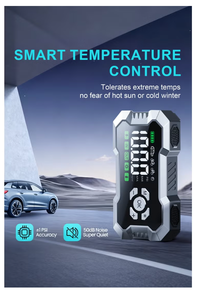 X-SCOOT XS-625 Multifunctional Power Bank 5-in-1 — 10000mAh | Car Jump Starter & Portable Charger