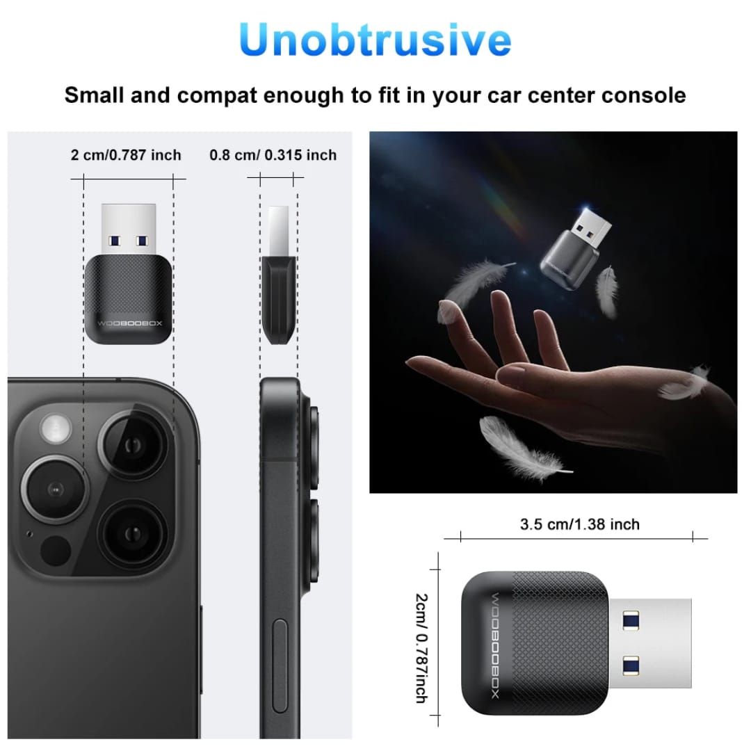 Wireless CarPlay & Android Auto Mini Adapter – 2026