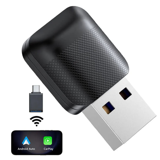 Wireless CarPlay & Android Auto Mini Adapter – 2026